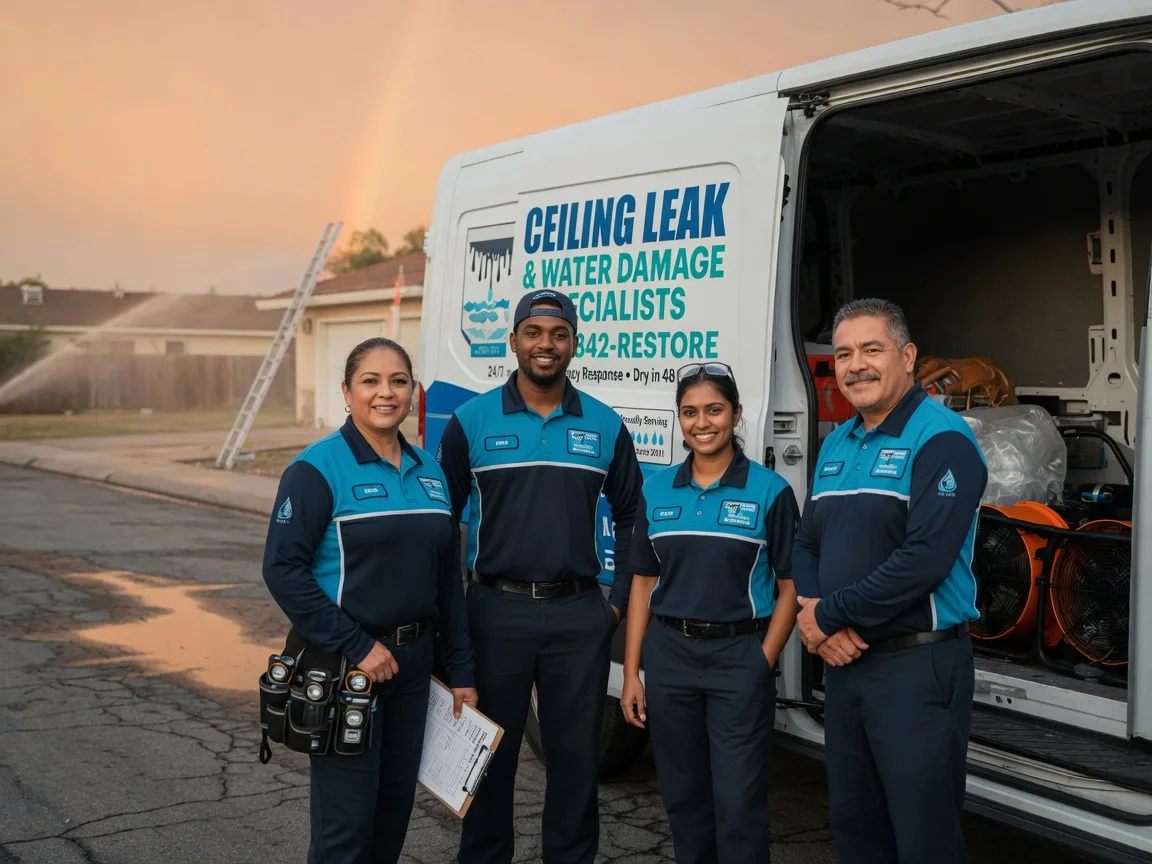 Ceiling Leak Cleanup company in Tipp City, OH
